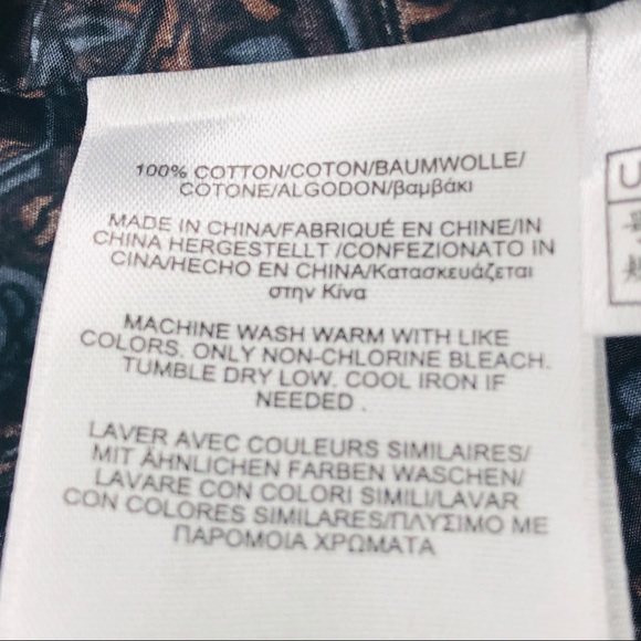 Brooks Brothers | Paisley Pajama Set Size XL 1148 - Picture 7 of 7